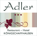 Freizeitpartner: Gasthaus/Hotel »Adler« in Königschaffhausen am Kaiserstuhl Restaurant - Hotel »Adler« in Königschaffhausen am Kaiserstuhl